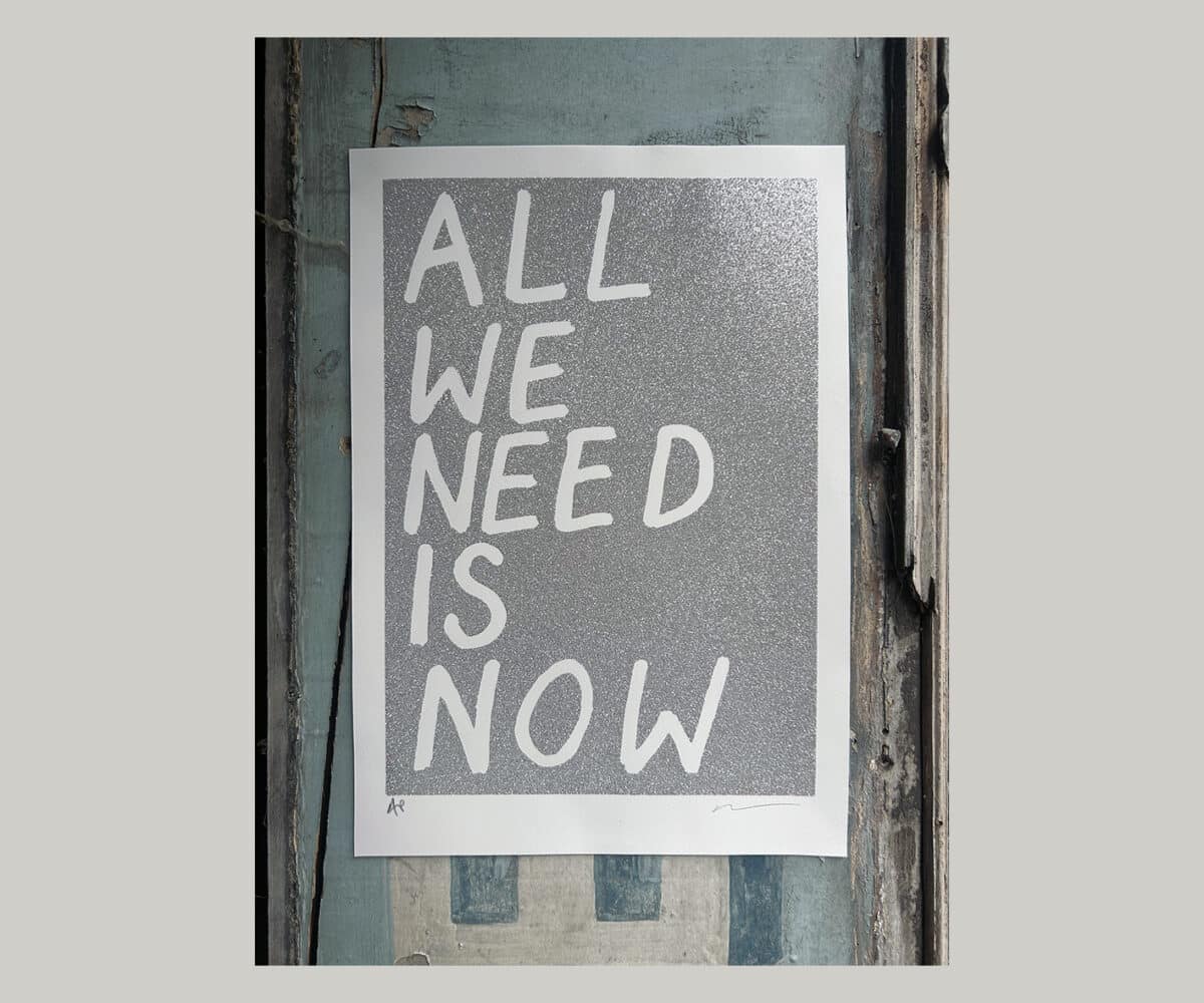 All We Need Is Now