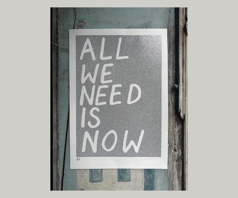 All We Need Is Now