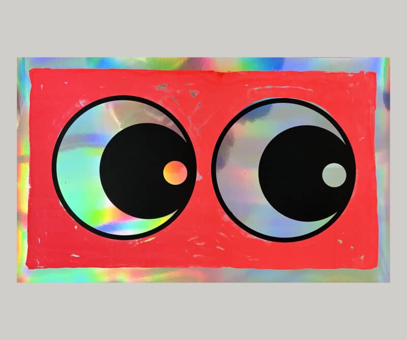 Making Eyes Across The Room (Fluoro Orange)